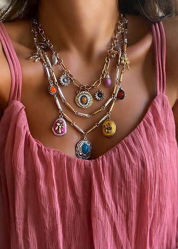 ZARA Flora Kolye - Görsel 2