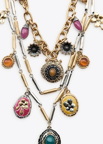 ZARA Flora Kolye - Görsel 7