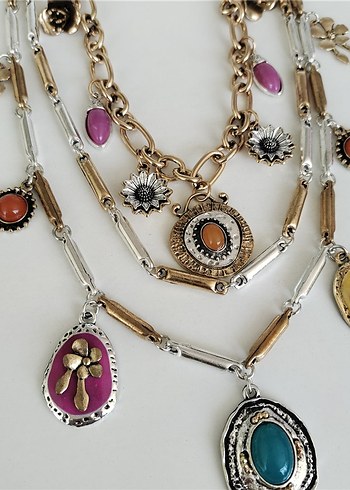 ZARA Flora Kolye - Görsel 4