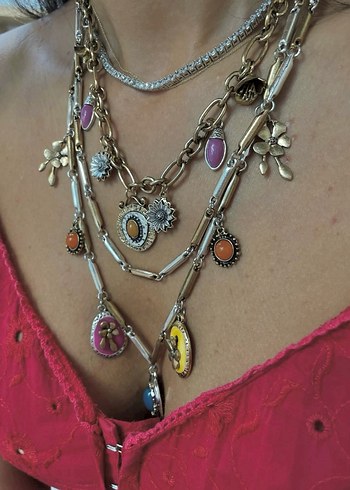 ZARA Flora Kolye - Görsel 8