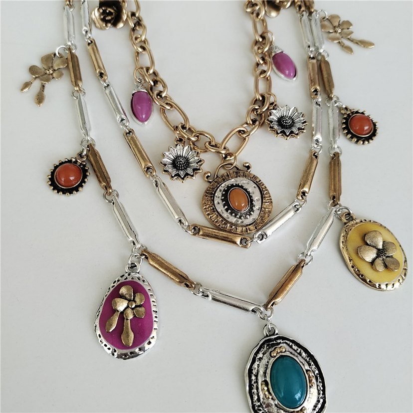 ZARA Flora Kolye - Görsel 4