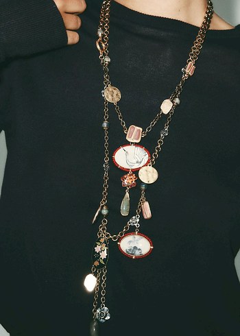 ZARA Turna Kuşu Kolye - Görsel 5