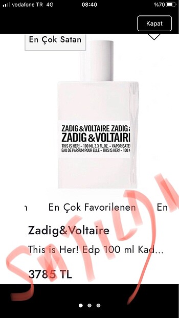 Orijinal parfum