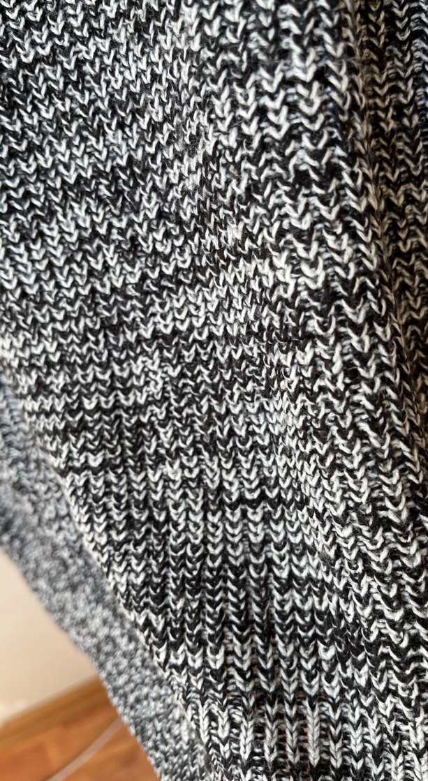 Gri Örgü Kadın Triko Kazak - Görsel 2