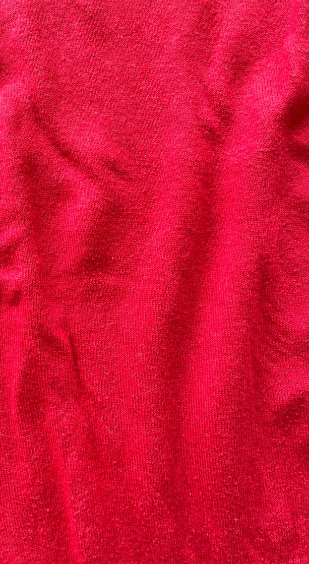 Kırmızı Boğazlı Kadın Kazak - Görsel 2