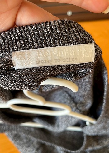 Gri Kadın Triko Midi Elbise - Görsel 6