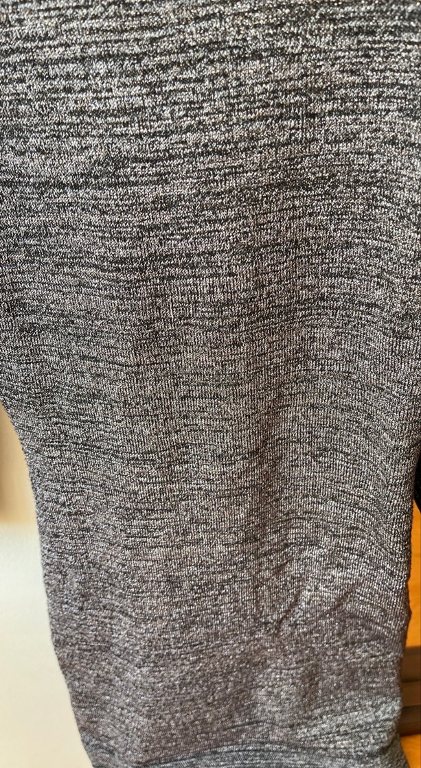 Gri Kadın Triko Midi Elbise - Görsel 2