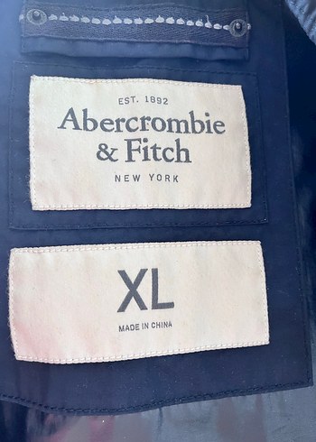 Mavi Fermuarlı Midi Ceket - Görsel 3