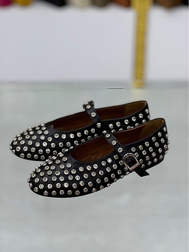 Alaia Alaïa strass lambskin ballet flats