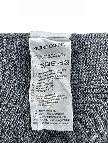 s Beden gri Renk Pierre Cardin Kazak / Triko %70 İndirimli.