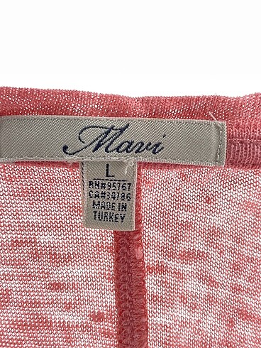 l Beden pembe Renk Mavi Jeans T-shirt %70 İndirimli.