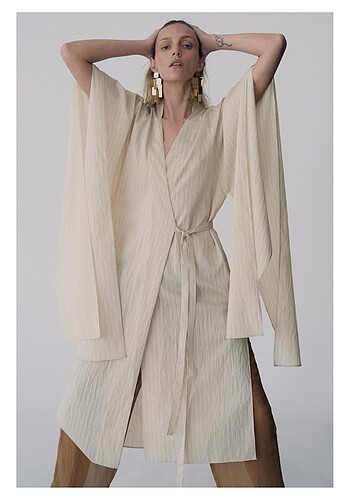 Zara Zara Tunik Kimono Elbise