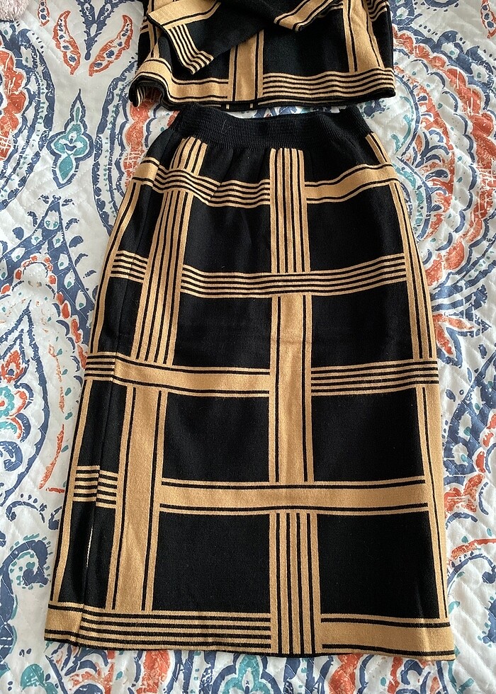 kalem etek kazak takımı - Görsel 3