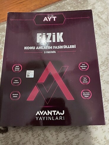Avantaj yayınları AYT Fizik