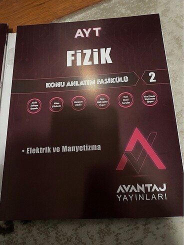  Beden Avantaj yayınları AYT Fizik
