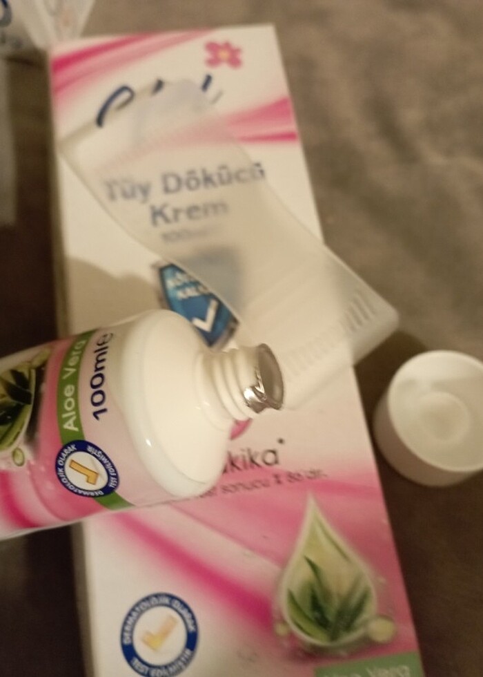 Epi Aloe vera tüy dökücü Krem 100ml - Görsel 4