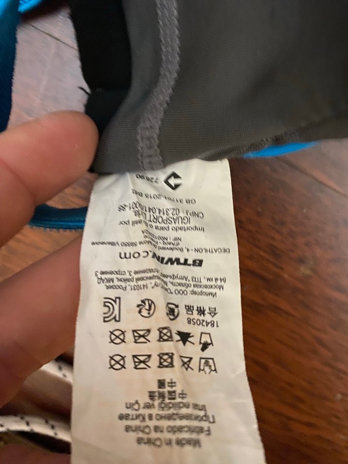 Mavi Biker Diz Koruyucu Velcro Bantlı - Görsel 4