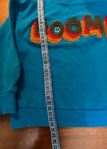 Mavi Uzun Kollu Erkek Sweatshirt - Görsel 2