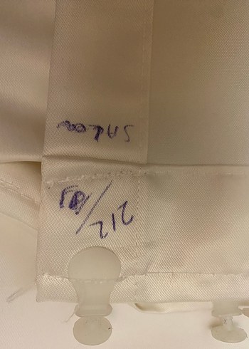 Bej Parlak Düz Perde - Görsel 8