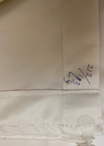 Bej Parlak Düz Perde - Görsel 5