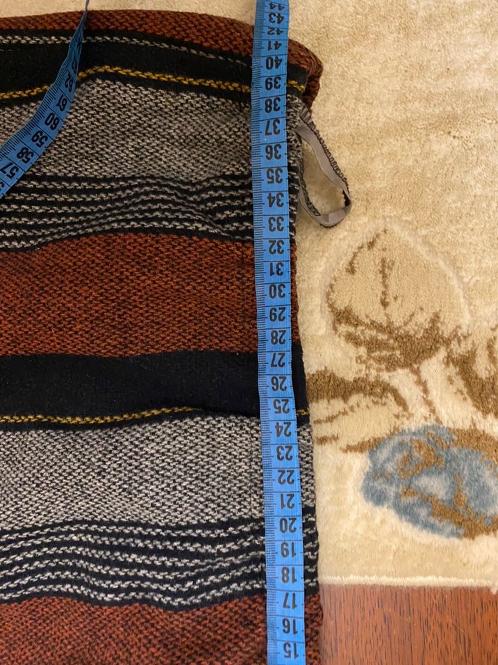 Bohem Tarzı Çizgili  Etek - Görsel 3