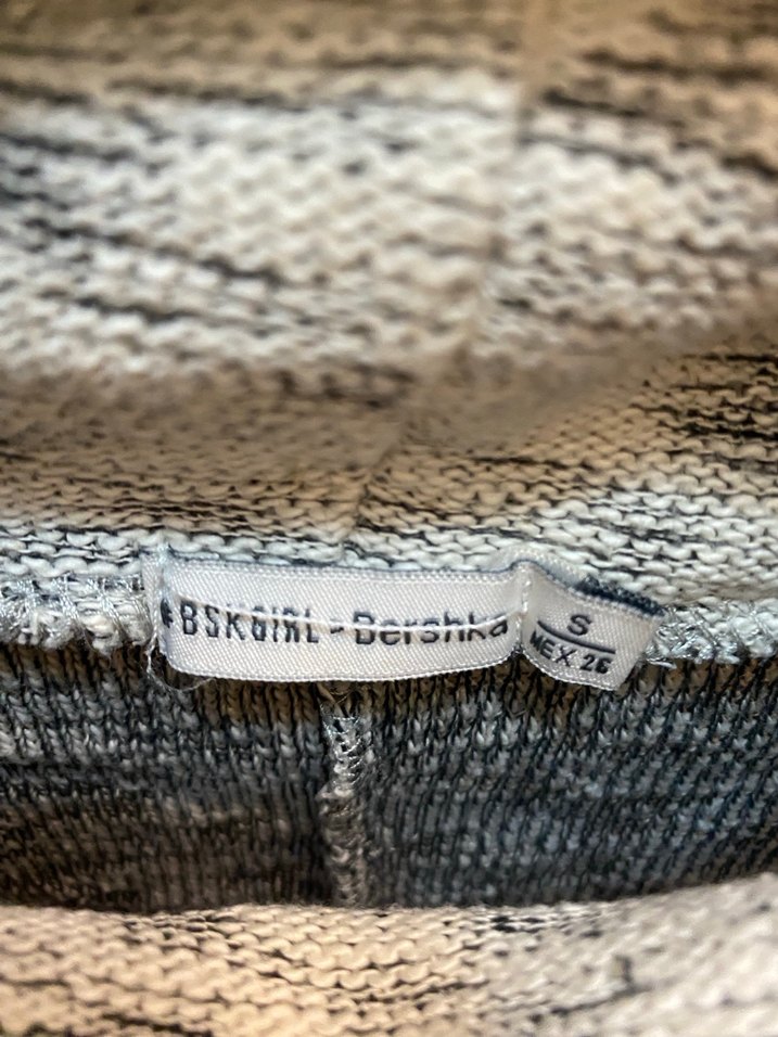 Bohem Gri Örgü Boğazlı Kadın Kazak - Görsel 4