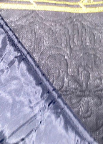 Siyah Üzerine Etamin seccade . - Görsel 4