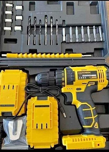 SARZLI MATKAP ÇİFT LİON PİL LED IŞIK ÇİFT VİTES 18 TORK 