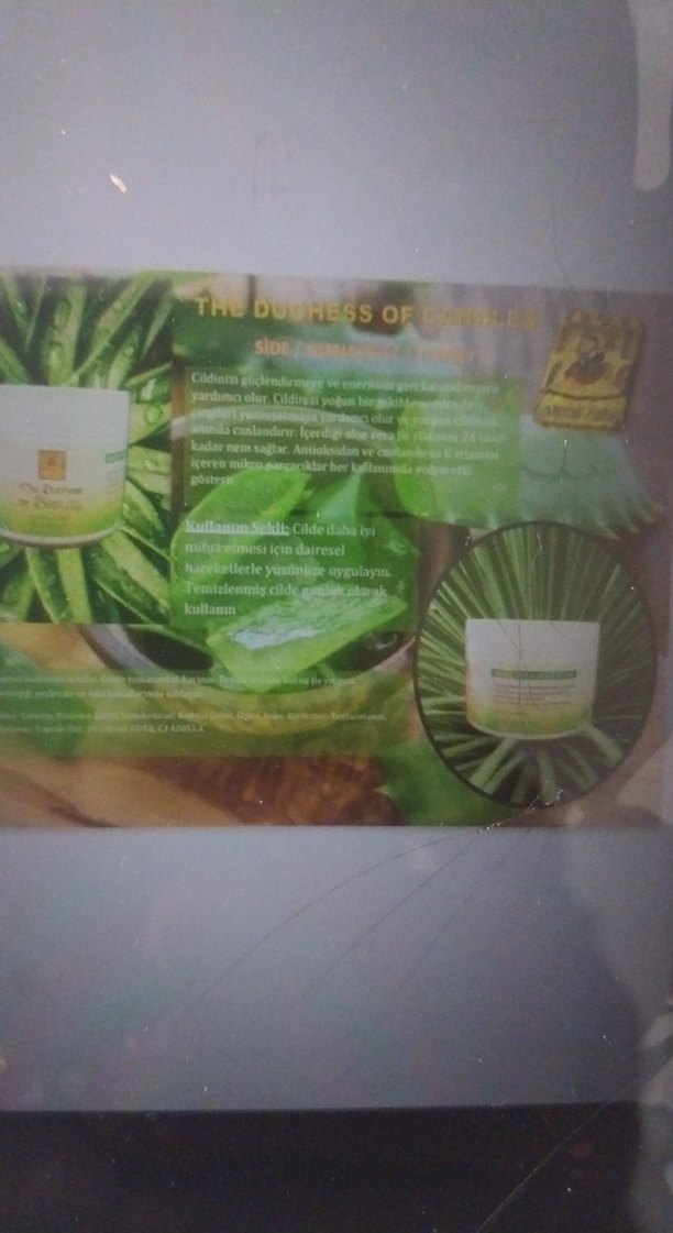 Aloe Vera Özlü Nemlendirici Vücut Kremi - Görsel 3