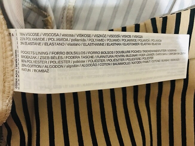38 Beden Mango pantolon