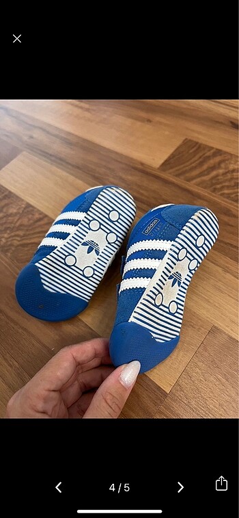 20 Beden mavi Renk Adidas İlk adım ayakkabısı