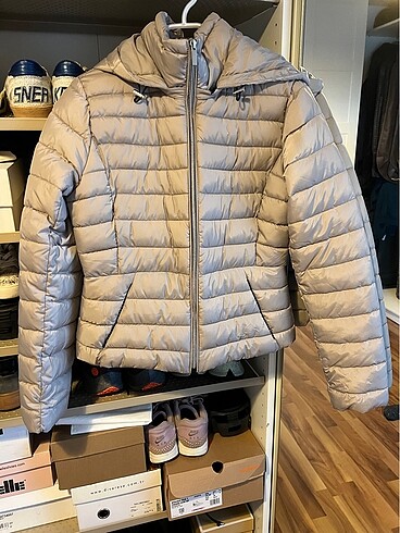 Zara kısa şişme mont