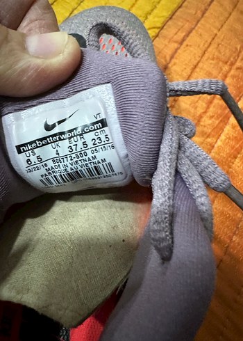 Lila kadın Spor Ayakkabı - Görsel 2