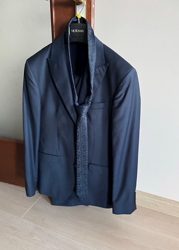 Lacivert Erkek Ofis Takım Elbise - Görsel 5