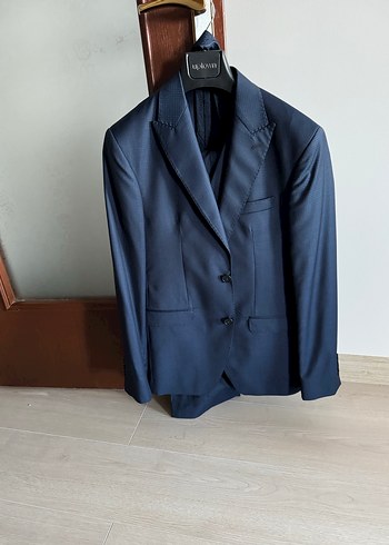 Lacivert Erkek Ofis Takım Elbise - Görsel 4