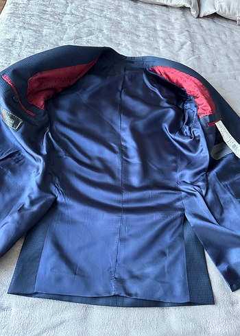 Lacivert Erkek Ofis Takım Elbise - Görsel 8