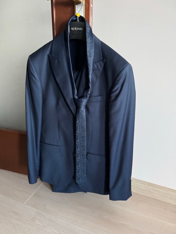 Lacivert Erkek Ofis Takım Elbise - Görsel 5