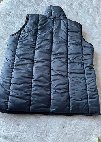 Lacivert Fermuarlı Unisex Yelek - Görsel 7