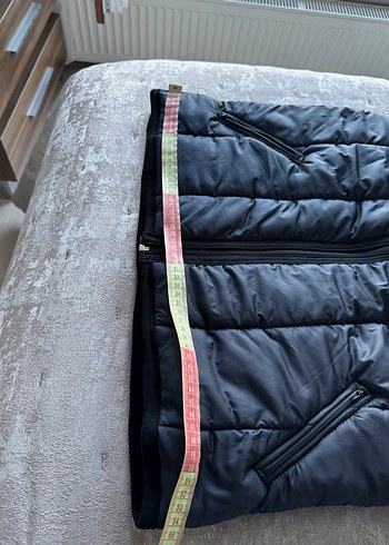 Lacivert Fermuarlı Unisex Yelek - Görsel 6