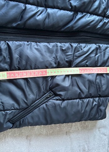 Lacivert Fermuarlı Unisex Yelek - Görsel 4