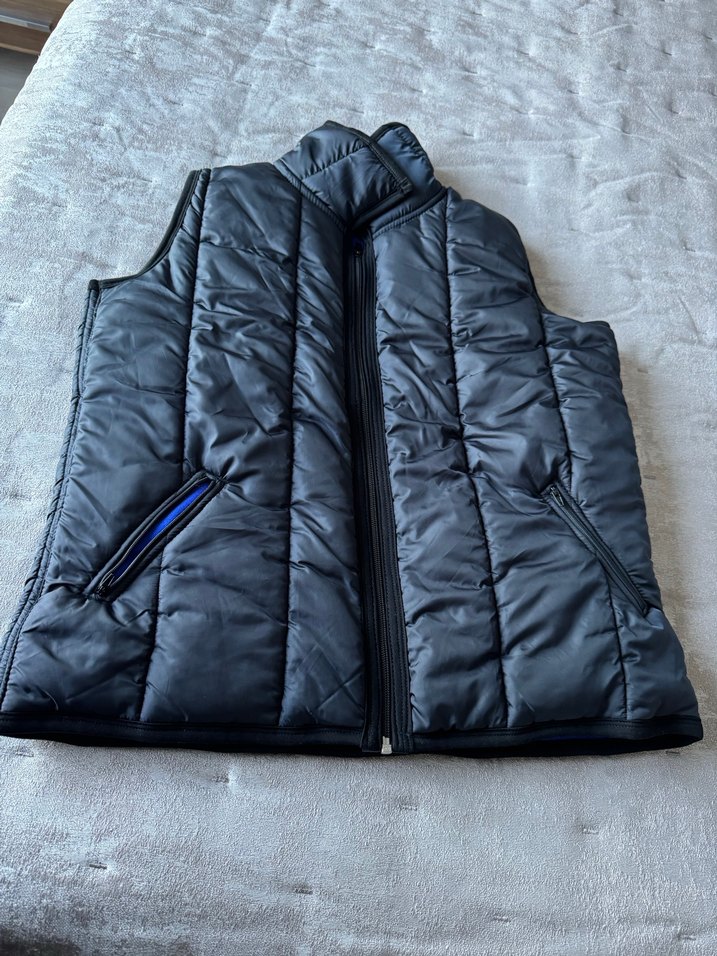 Lacivert Fermuarlı Unisex Yelek - Görsel 2