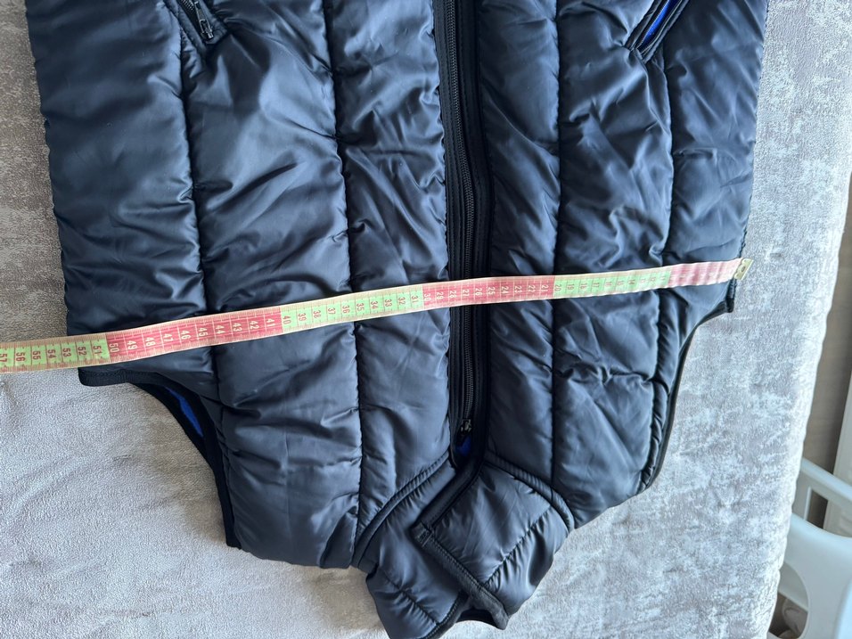 Lacivert Fermuarlı Unisex Yelek - Görsel 5