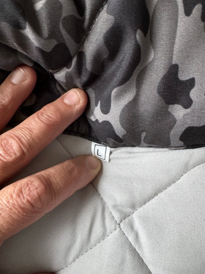 Erkek Gri Kamuflaj Fermuarlı Yelek - Görsel 2