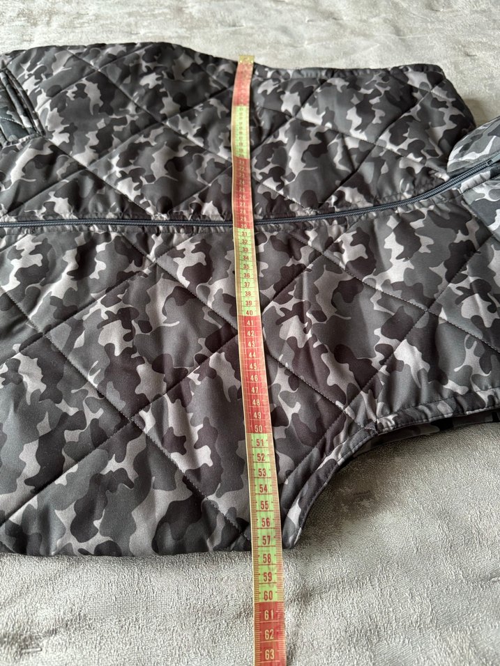 Erkek Gri Kamuflaj Fermuarlı Yelek - Görsel 4