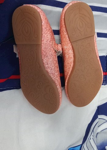 Pembe Tokalı Kız Babet Ayakkabı - Görsel 3