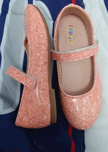 Pembe Tokalı Kız Babet Ayakkabı - Görsel 4