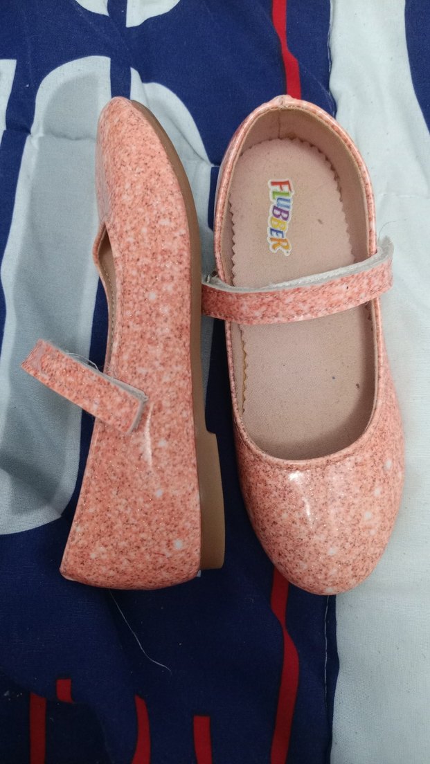 Pembe Tokalı Kız Babet Ayakkabı - Görsel 4