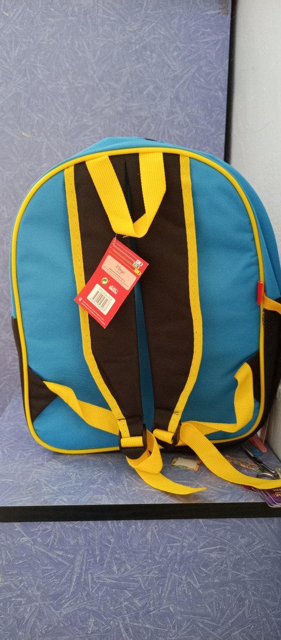 Renkli Futbol Temalı Çocuk Okul Çantası - Görsel 2