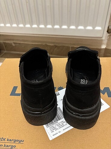 Diğer Taşlı Süet Loafer Ayakkabı