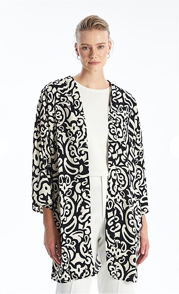 Desenli Kimono
